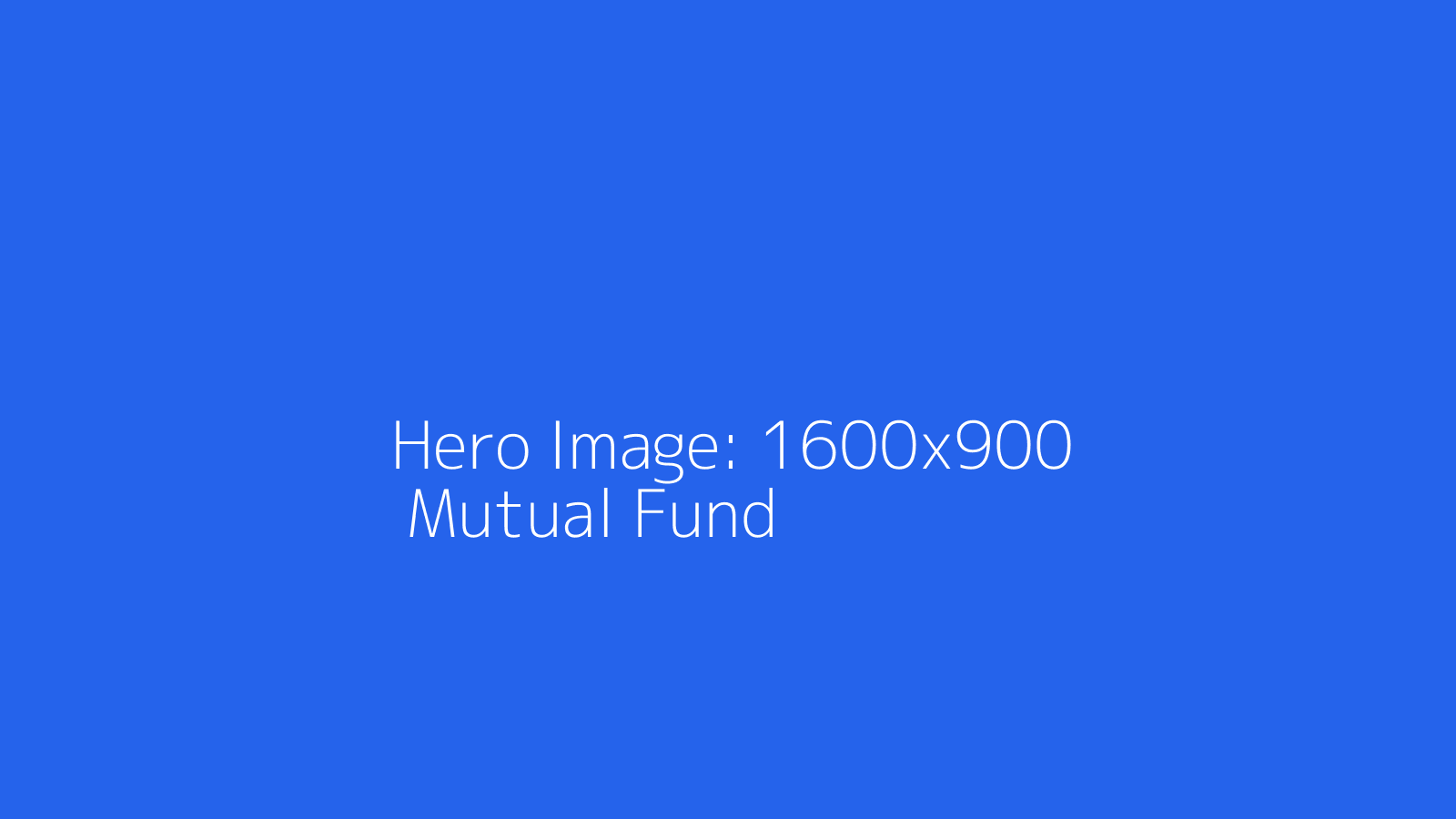 Mutual Fund Platform Preview